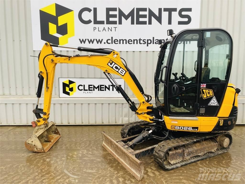 JCB 8026CTS Мини-экскаваторы