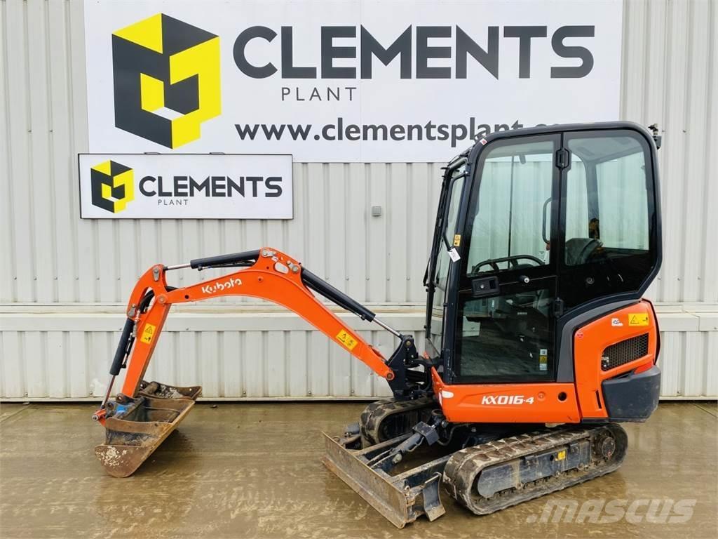 Kubota KX016-4 Мини-экскаваторы