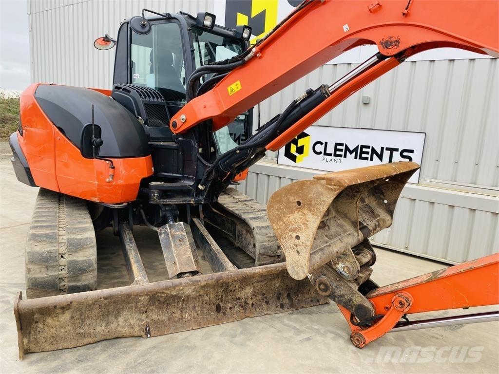 Kubota KX080-4a Малые экскаваторы 7т-12т