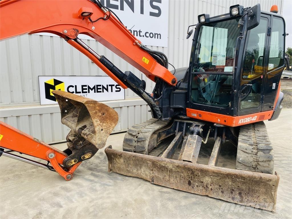 Kubota KX080-4a Малые экскаваторы 7т-12т