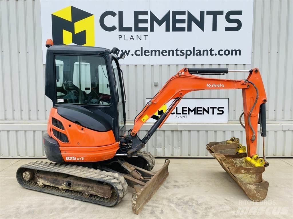 Kubota U25-3EU Мини-экскаваторы
