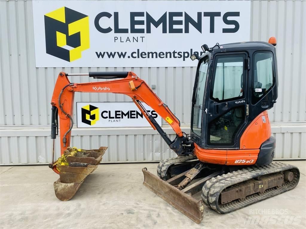 Kubota U25-3EU Мини-экскаваторы