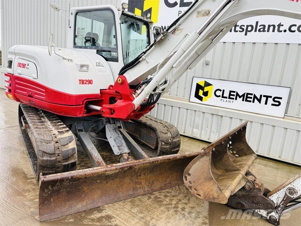 Takeuchi TB290 Малые экскаваторы 7т-12т