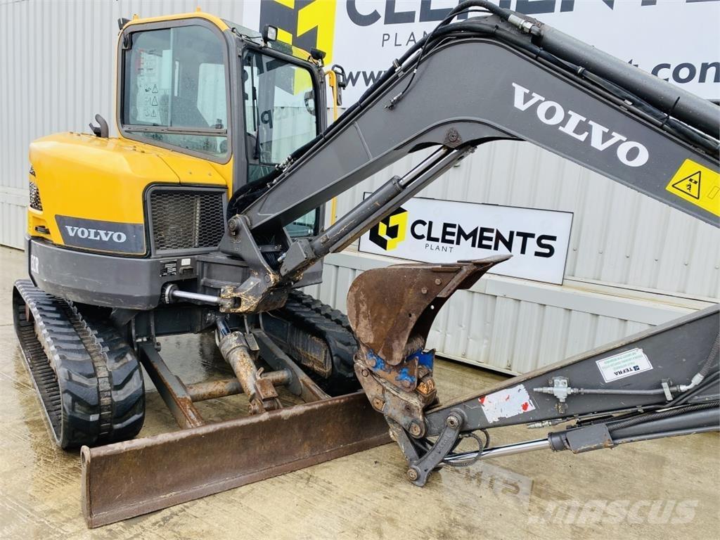 Volvo ECR58D Малые экскаваторы 7т-12т