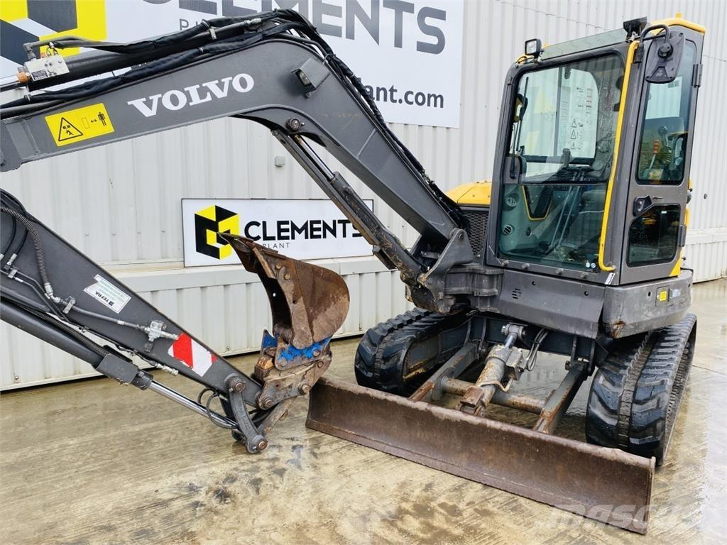 Volvo ECR58D Малые экскаваторы 7т-12т