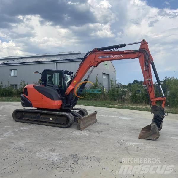 Kubota KX080-4 Колёсные экскаваторы