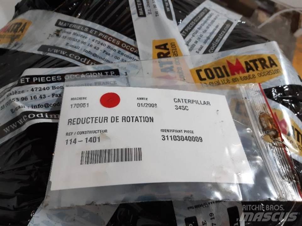 CAT 345C Трансмиссии и КПП