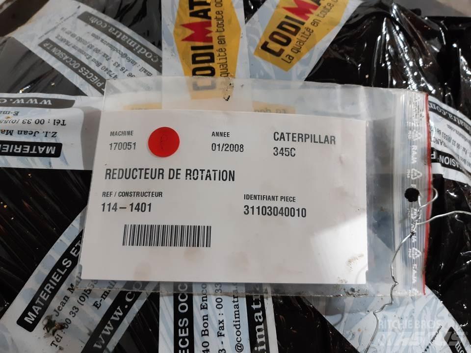 CAT 345C Трансмиссии и КПП