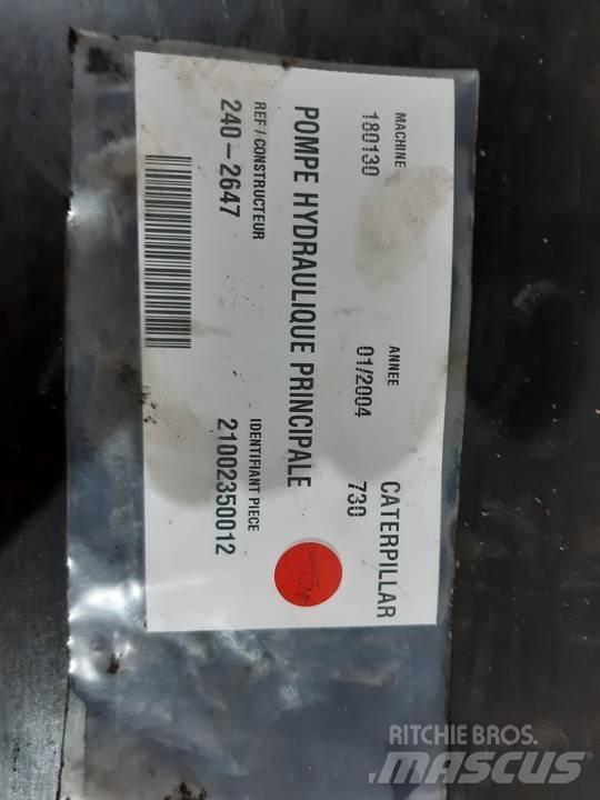 CAT 730 Гидравлическая система