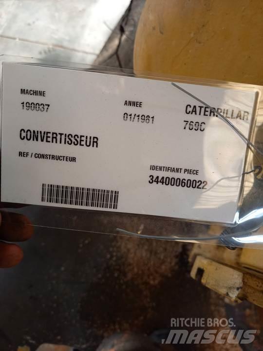 CAT 769C Трансмиссии и КПП