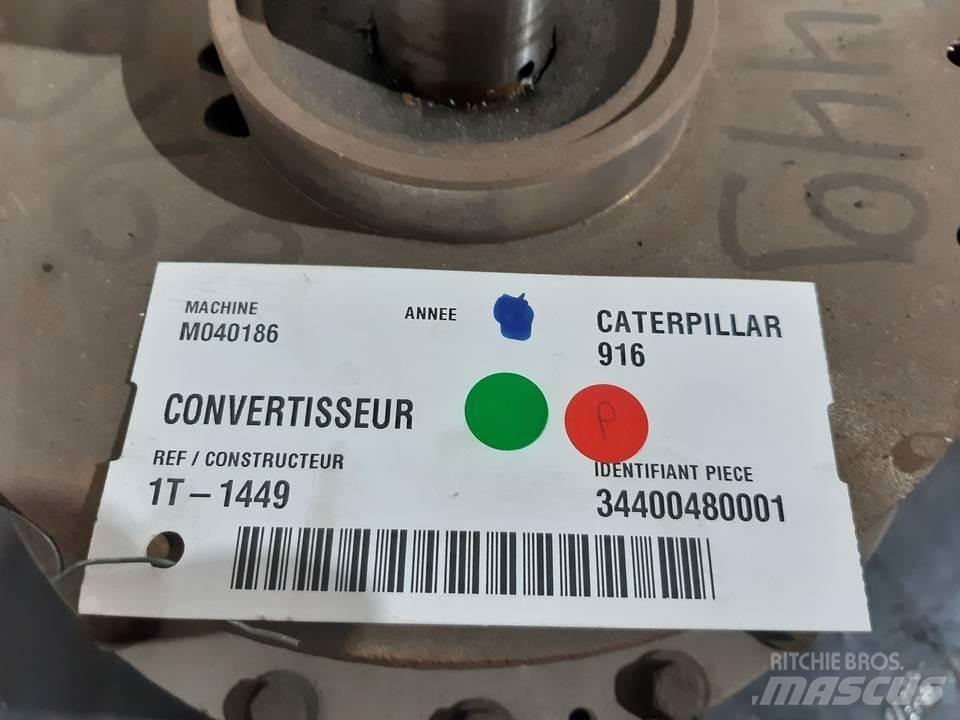 CAT 916 Трансмиссии и КПП