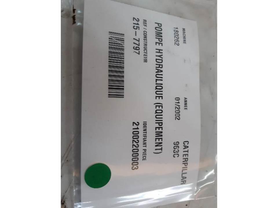 CAT 963C Гидравлическая система