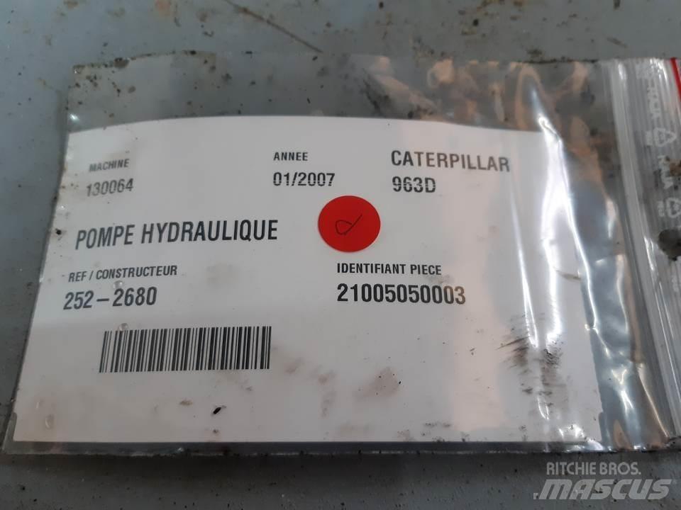 CAT 963D Гидравлическая система