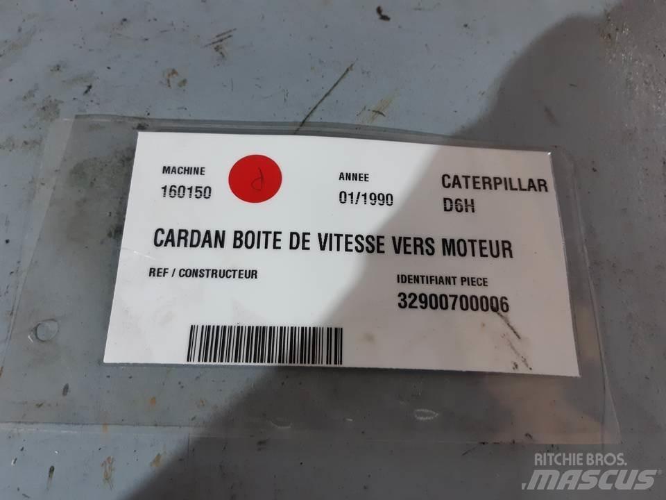 CAT D6H Трансмиссии и КПП