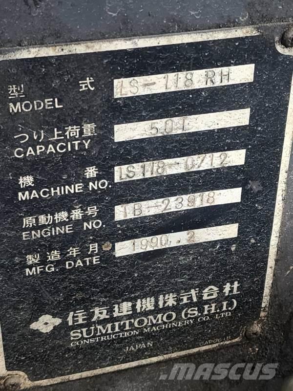 Sumitomo LS-118RH Гусеничные краны
