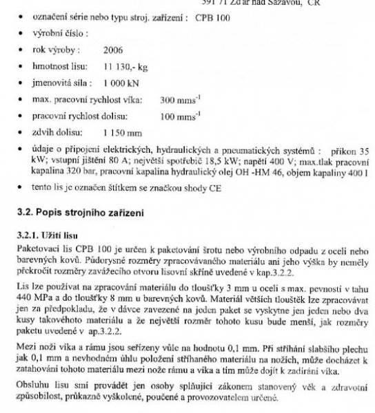  _JINÉ (CZ) ŽĎAS - CPB 100 Дробилки