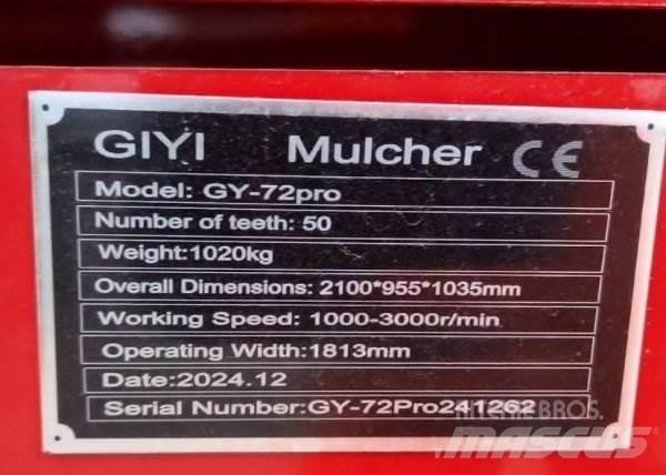  _JINÉ GIYI GY-72pro Лесовые мулчеры