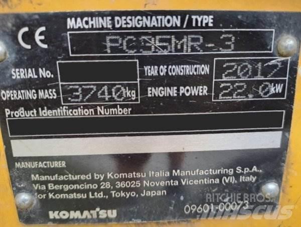 Komatsu PC 35 MR-3 Мини-экскаваторы