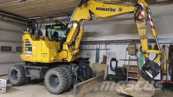 Komatsu PW 138 MR Колёсные экскаваторы