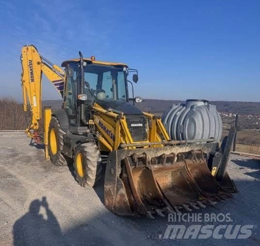 Komatsu WB 97R-8 Экскаваторы-погрузчики