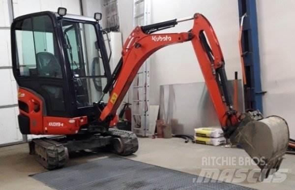 Kubota KX 019-4 Мини-экскаваторы