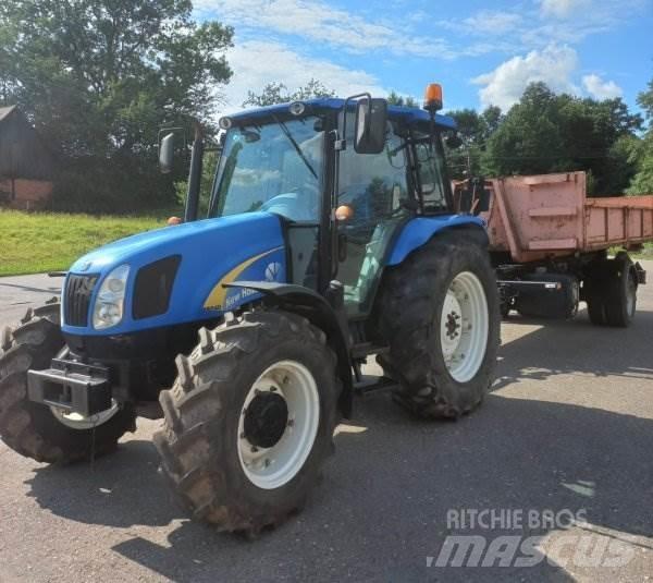 New Holland T5040 Самосвальные прицепы