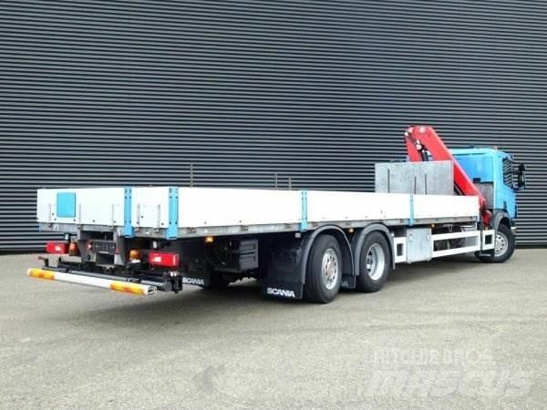 Scania P320 + Effer Автомобильные краны