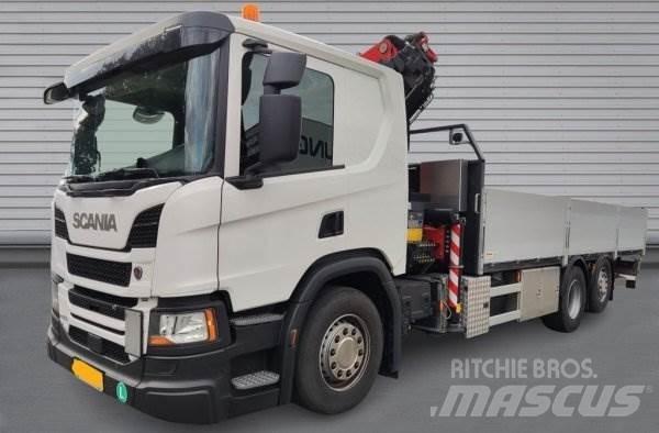 Scania P410 Автомобильные краны