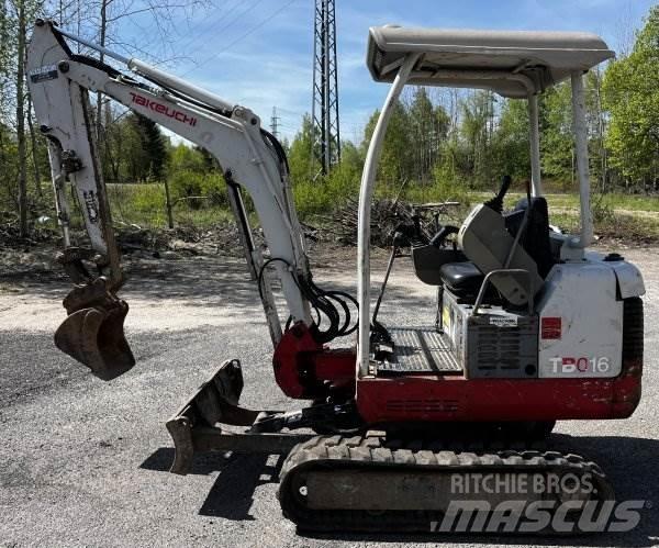 Takeuchi TB 016 Мини-экскаваторы