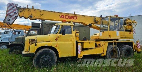 Tatra 148 +ČKD - AD 20 Автомобильные краны
