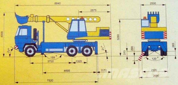 Tatra T815 + UDS 114a Специальные грузовики