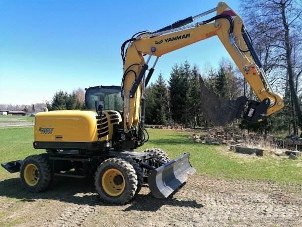 Yanmar B110 W Style Колёсные экскаваторы