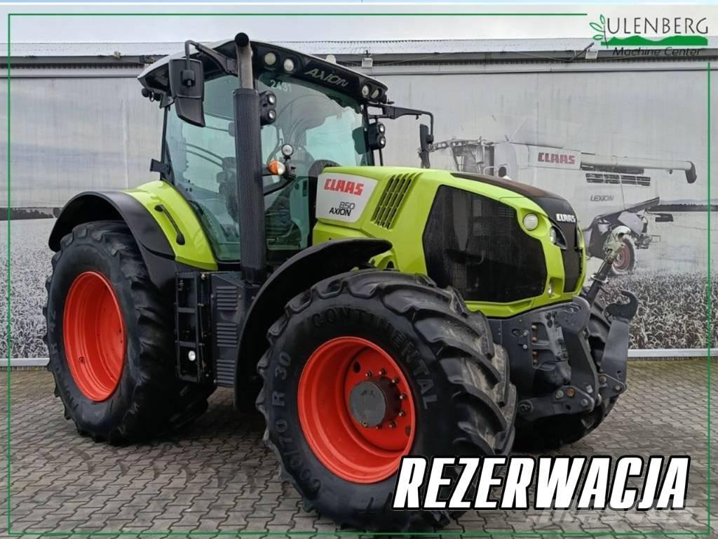 CLAAS Axion 850 CIS Трактора