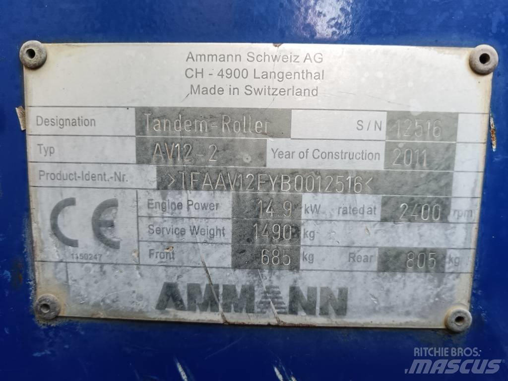 Ammann AV 12-2 Катки тротуарные