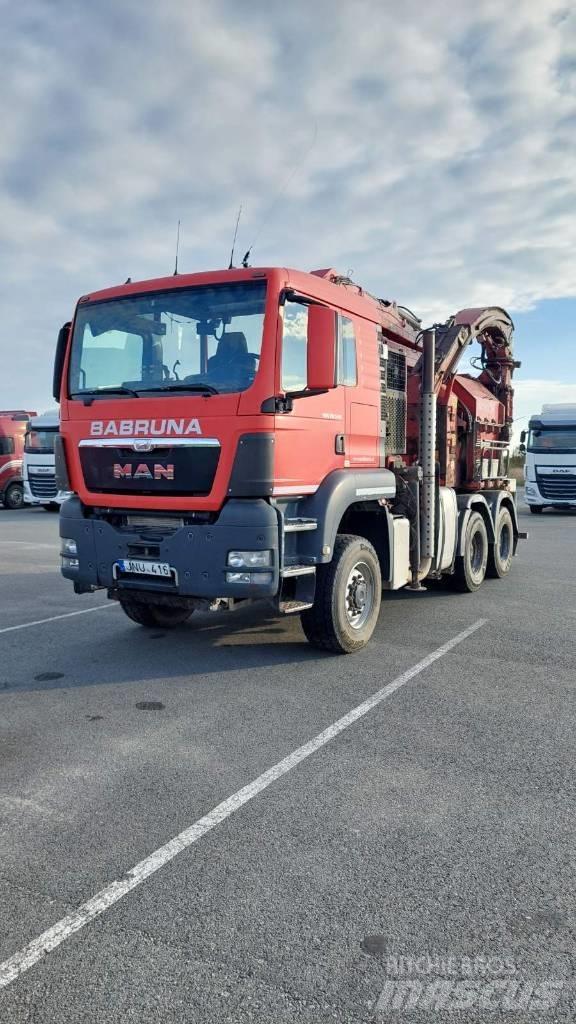 MAN TGS 26.540 6X6 Дробилки древесины