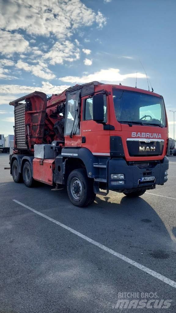 MAN TGS 26.540 6X6 Дробилки древесины
