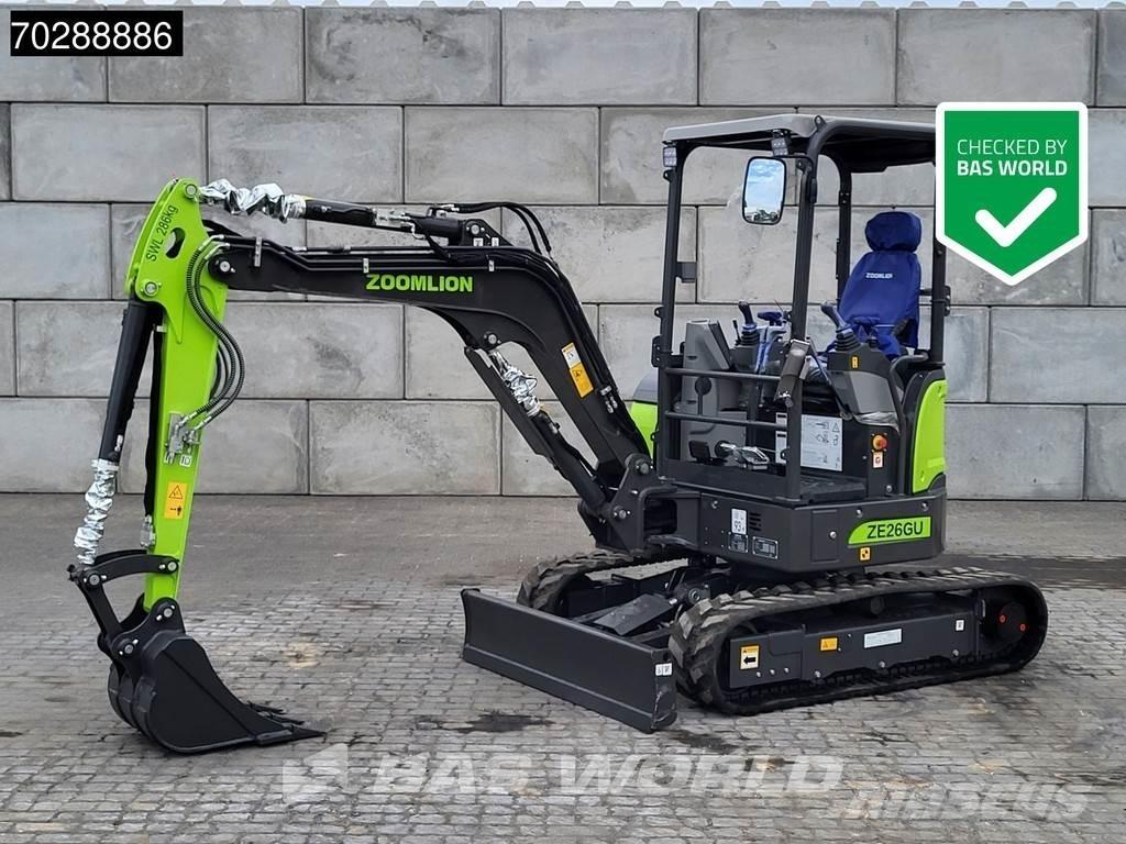 Zoomlion ZE26 GU Мини-экскаваторы