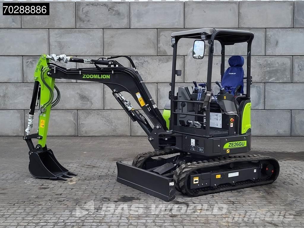 Zoomlion ZE26 GU Мини-экскаваторы