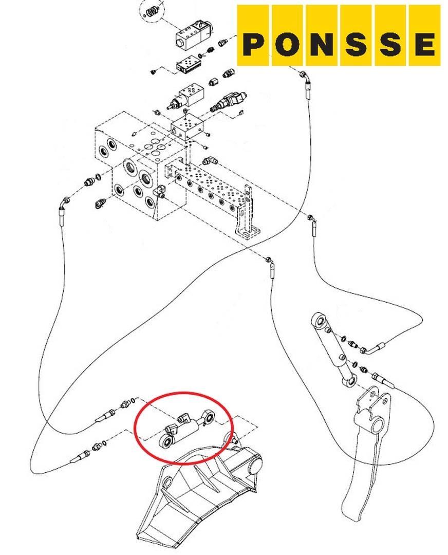 Ponsse NH40972-05 Харвестерные головки