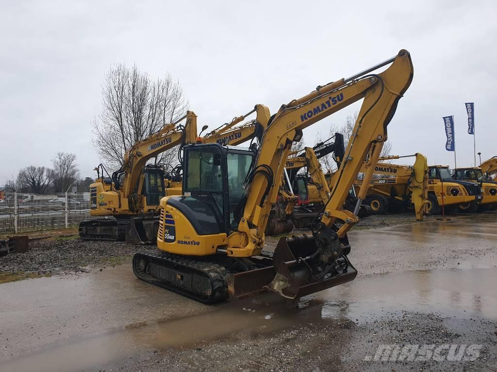 Komatsu PC55MR-5 Мини-экскаваторы