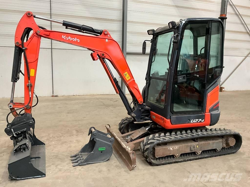 Kubota U 27-4 Мини-экскаваторы