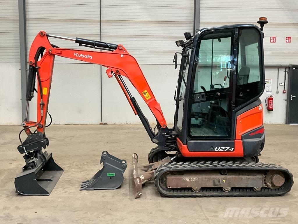 Kubota U 27-4 Мини-экскаваторы