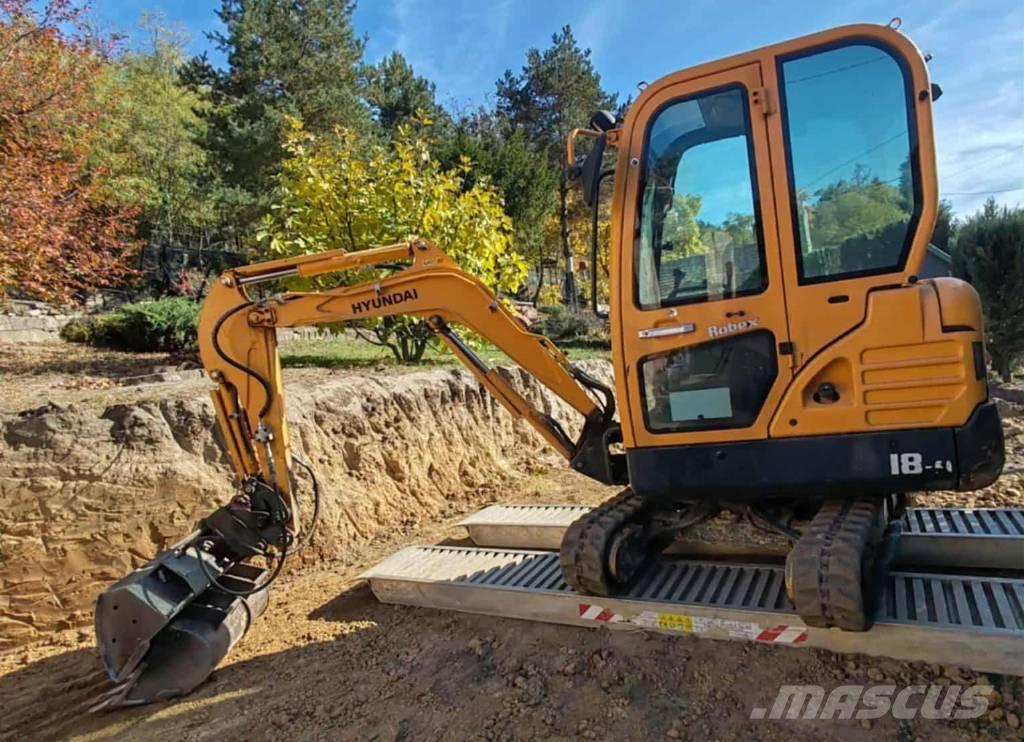 Hyundai R18-9 Мини-экскаваторы