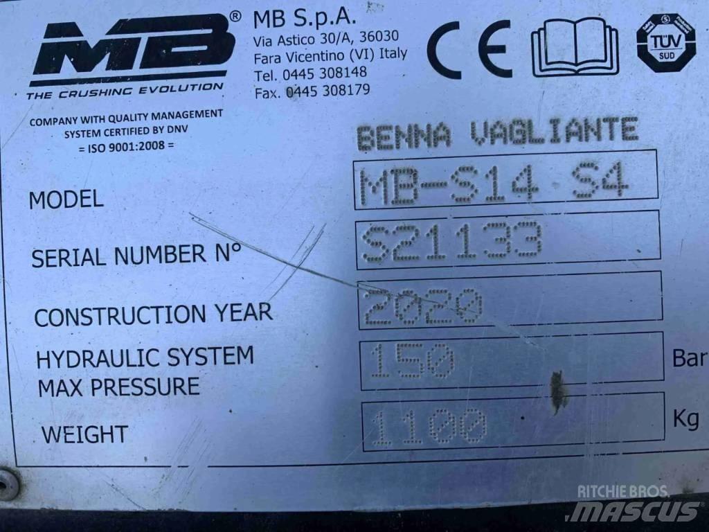 Pladdet MB-S14 S4 Компоненты строительной техники