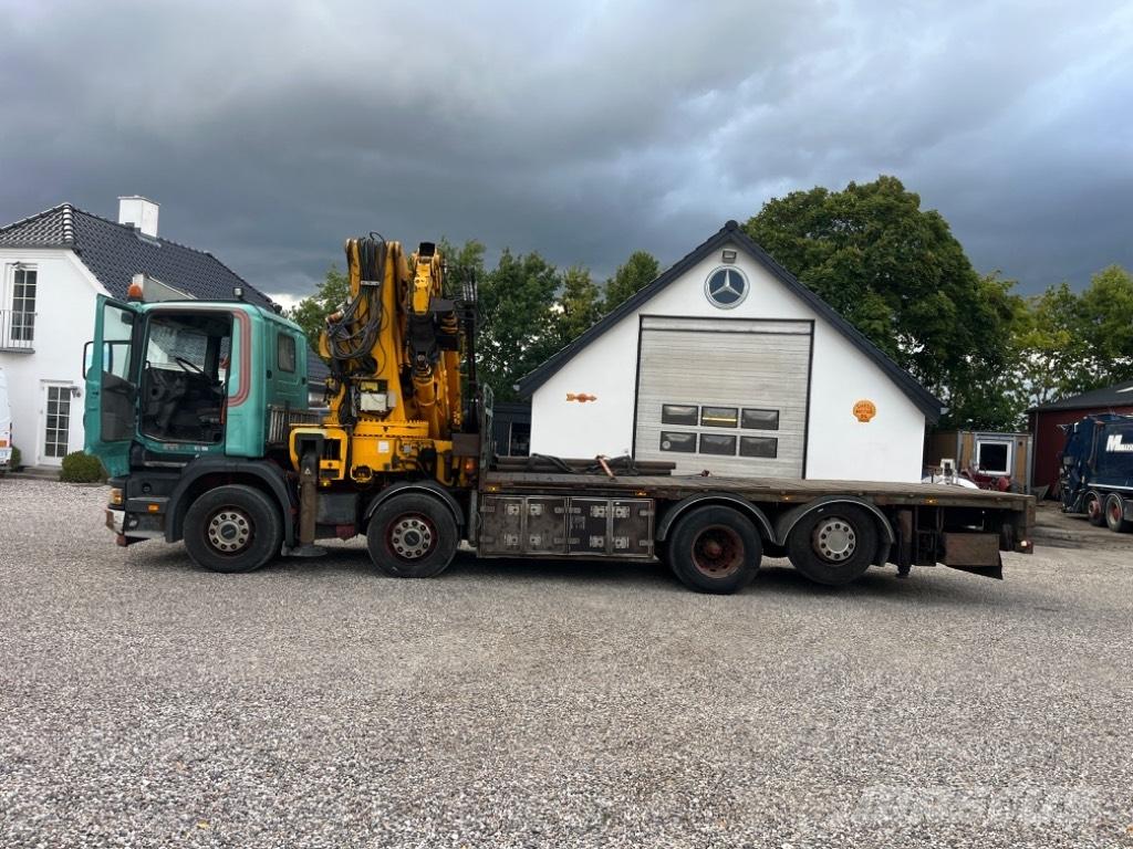 Scania 124 G 420 Автомобильные краны