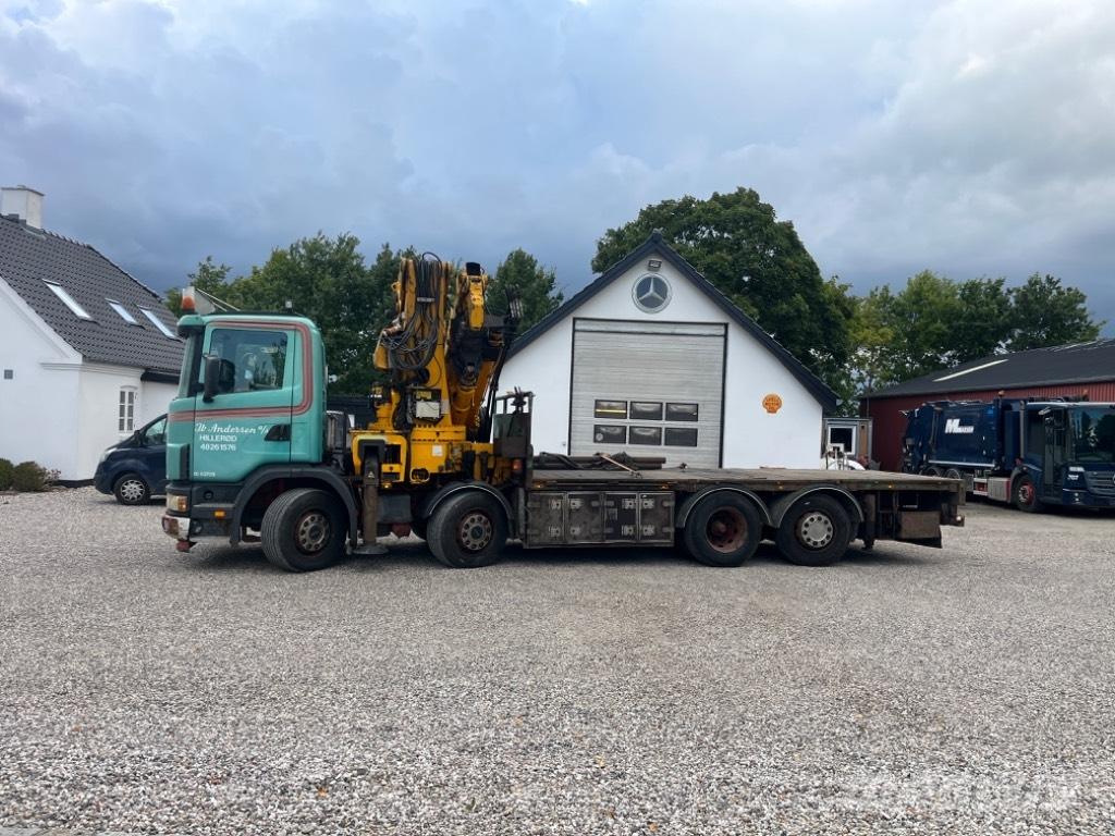 Scania 124 G 420 Автомобильные краны