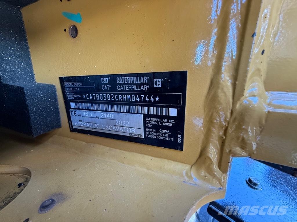 CAT 302 CR Мини-экскаваторы
