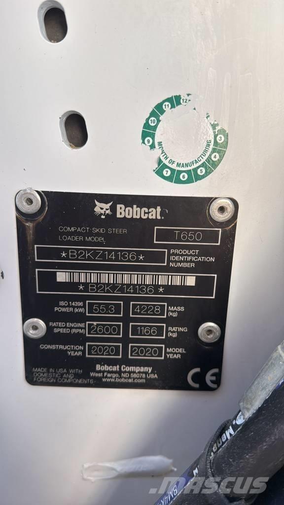 Bobcat T 650 Гусеничные фронтальные погрузчики