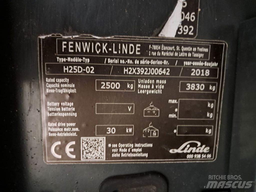 Linde H25D-02 Дизельные погрузчики
