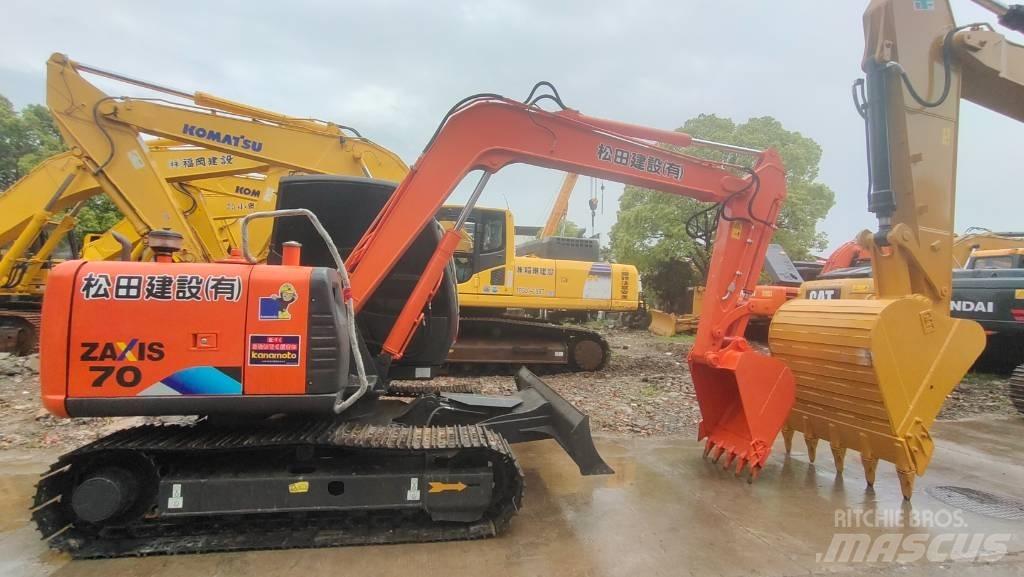 Hitachi ZX 70 Мини-экскаваторы
